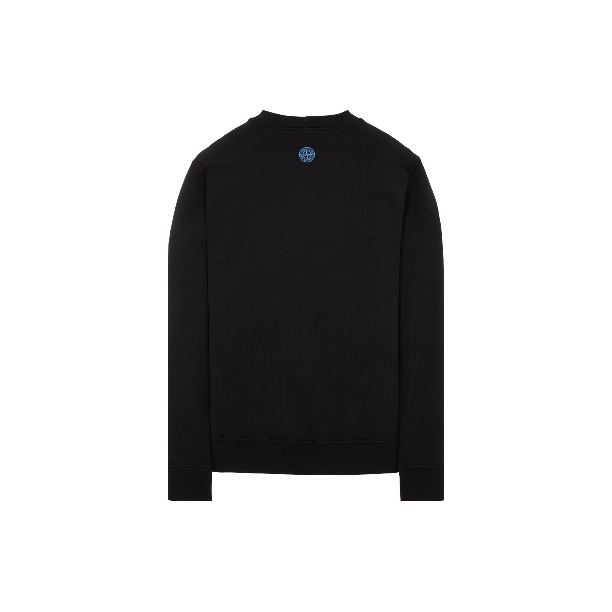 STONE ISLAND Logo Printed Crewneck Sweatshirt - POIZON STONE ISLAND Logo Printed Crewneck Sweatshirt - POIZON