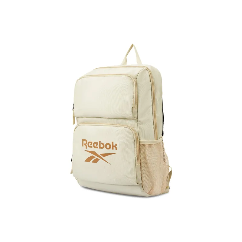 Reebok Fabric Computer Backpack Regular Unisex Light Gray/Navy Blue/Black/Light Pink/Ecru-17