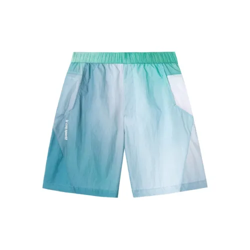 Le Coq Sportif Casual Shorts Men Gray Blue