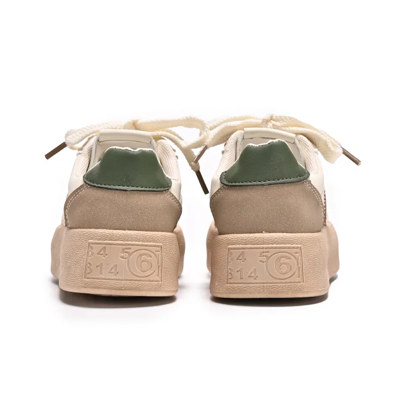 Crocodile Slip-Resistant Low-Top Skateboard Shoes Women's-8