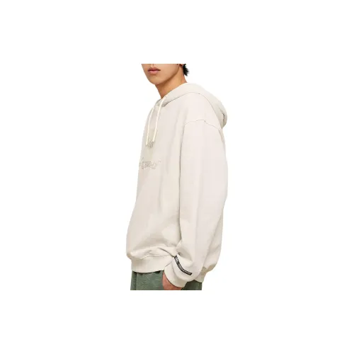 QIAODAN Sweatshirts Men Antique Porcelain White