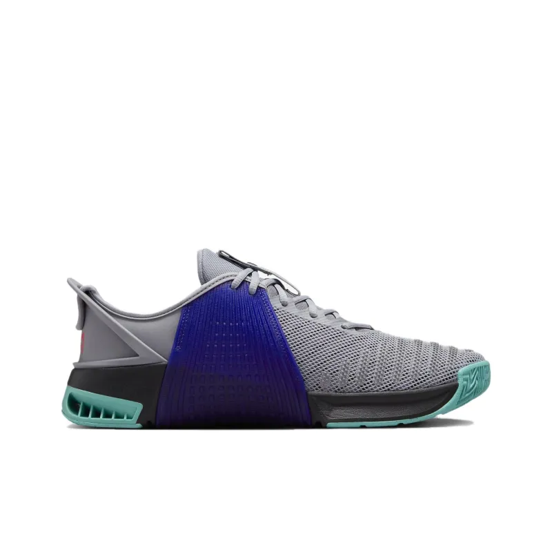 Nike Metcon 9 Anti Slip Wear Resistant Low Top Training Shoes Men's Gray Pink-1