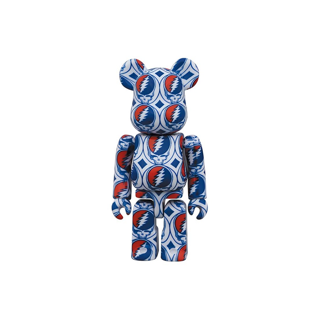BE@RBRICK - Bearbrick GRATEFUL DEAD 100％ &amp; 400％ Be@rbrick Grateful Dead (Steal Your Face) 100% and 400% set