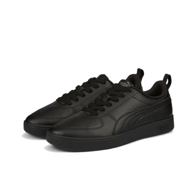 PUMA Ricky Anti Slip Wear Resistant Low Top Skateboard Shoes Unisex Black-2