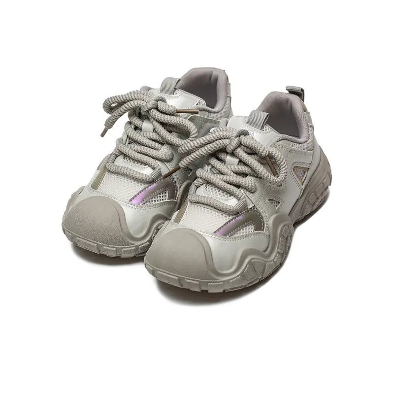 Zun'er Cushioning Anti-Slip And Wear-Resistant Low-Top Chunky Sneakers Women's-9