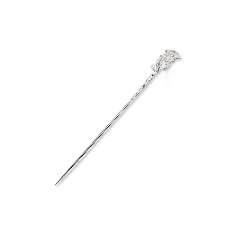 KADER Alloy Hairpins Women's Silver Box-13