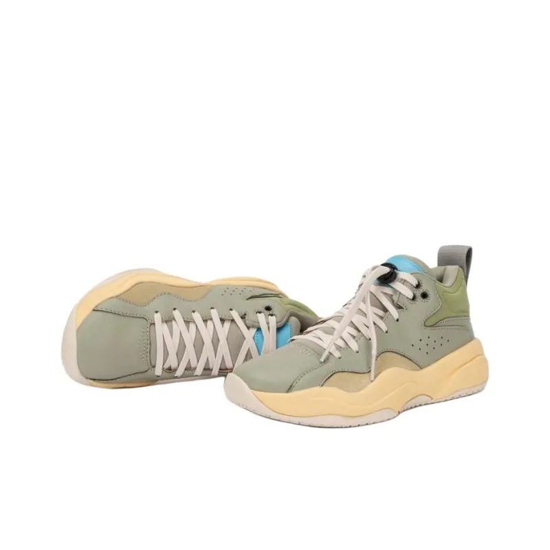 BRANDBLACK Villain Mid-Top Basketball Shoes Men's Green-2