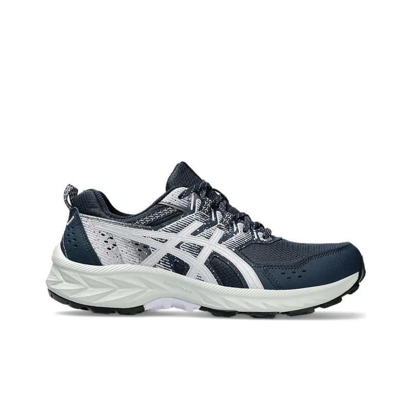 Asics Gel Venture 9 Durable Breathable Low Top Casual Running Shoes Women's Blue Silver-1