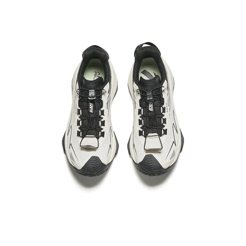 Anta Water Resistant Low Top Running Shoes Women's Ivory White-2