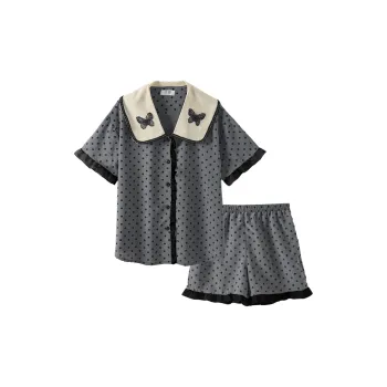 WANANNI Pajama Set Women's Smoke Blue