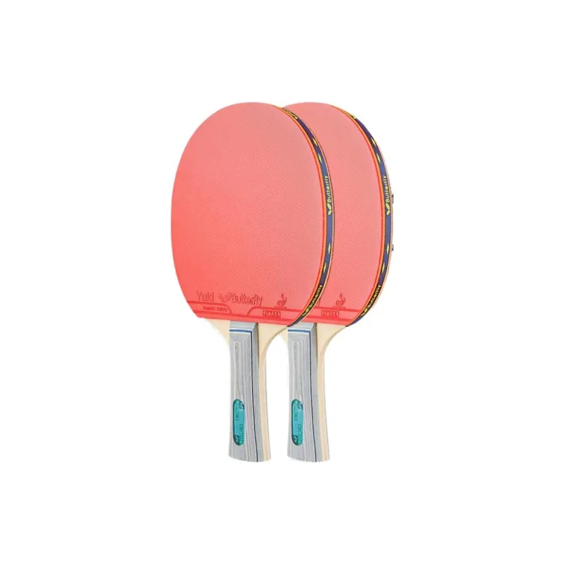 Butterfly Ping Pong Paddles Unisex All Wood Red-14