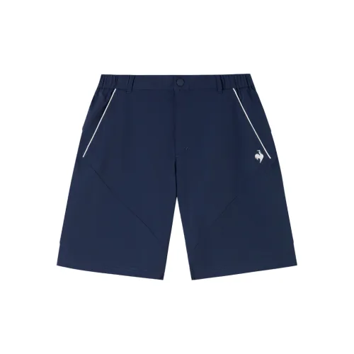 Le Coq Sportif Casual Shorts Men Navy Blue