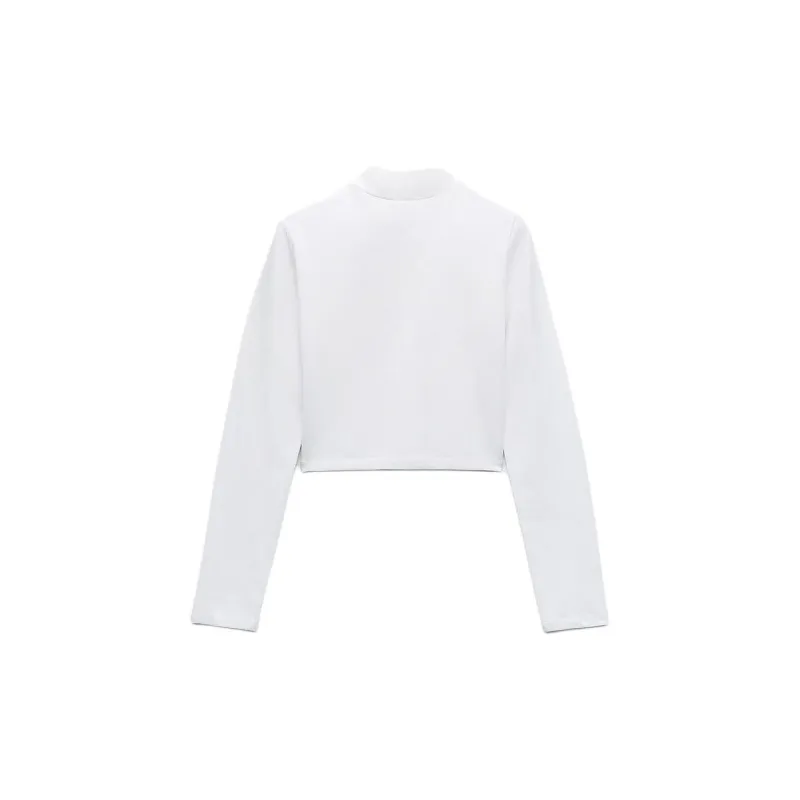 ZARA T-Shirts Women's White-1