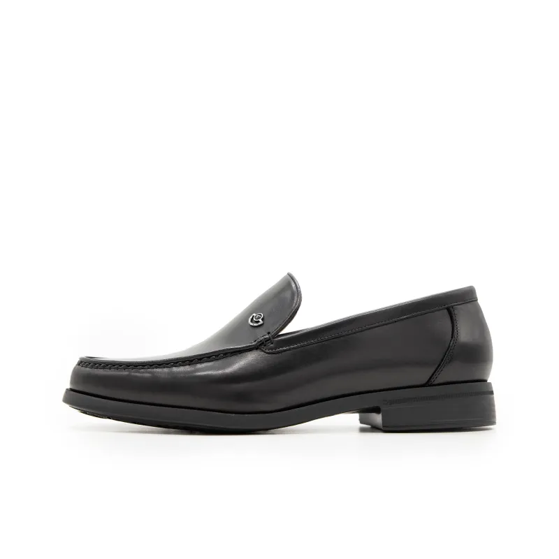 Satchi Dress Shoes Slip on Men's Black-0