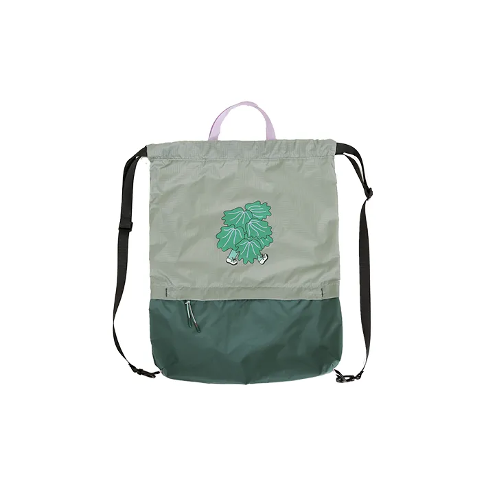 Cloud Factory Polyamide Backpack Large Size Unisex White/Green-3