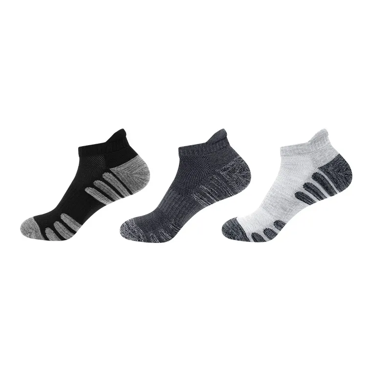 MIIOW No-Show Socks Men's 3 Pack-11