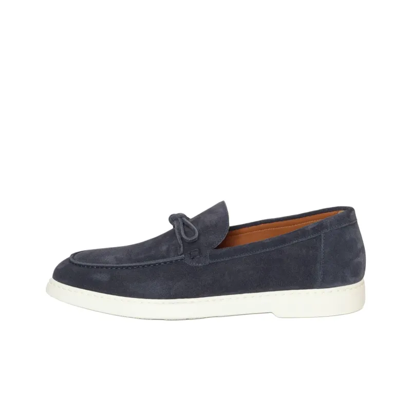 DOUCAL'S Lace up Suede Loafers-0