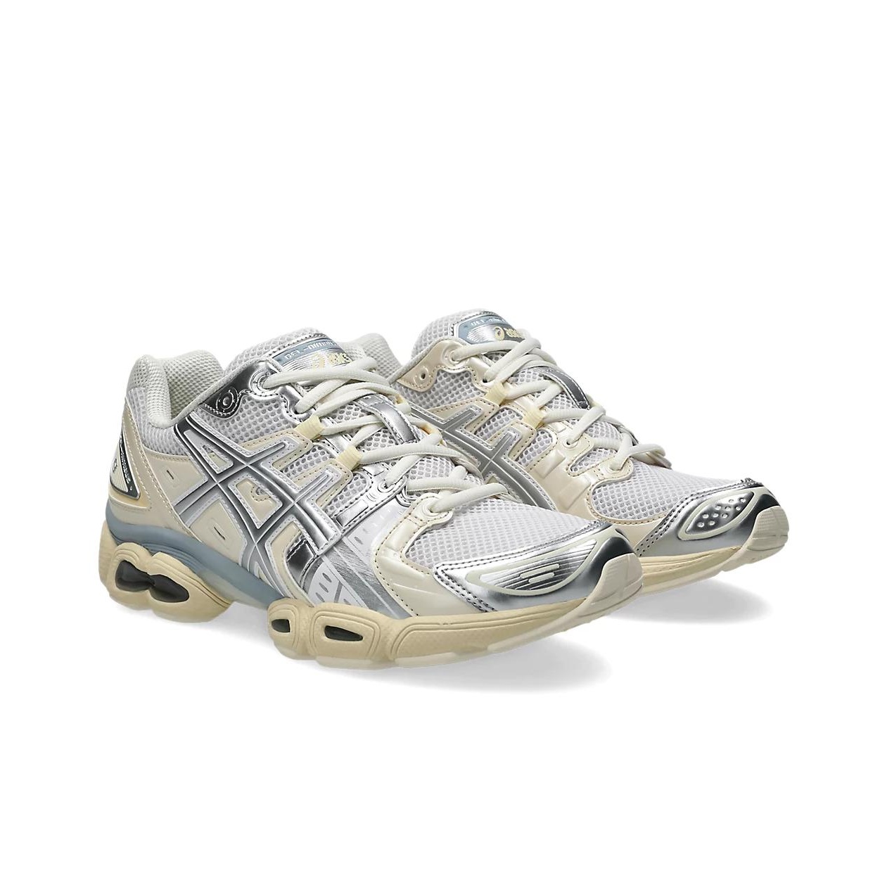 ☆送料・関税込☆ASICS★(W) GEL-NIMBUS 9 WHITE PURE SILVER★ ASICS GEL-Nimbus 9 White / Pure Silver | Sneaker District COM