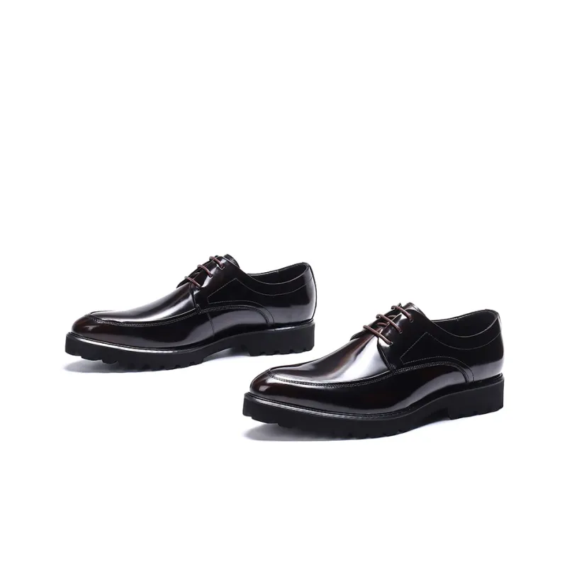 ASTON M.JAZZ Dress Shoes Men Low Top Black/Brown/Coffee-18