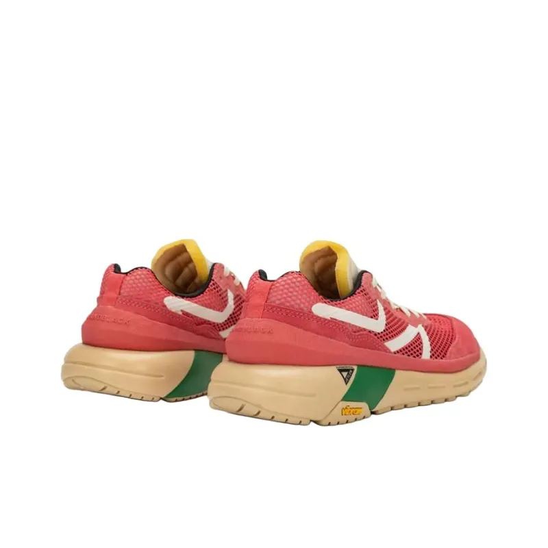 Vibram x BRANDBLACK Running Shoes Women's Red Green-3