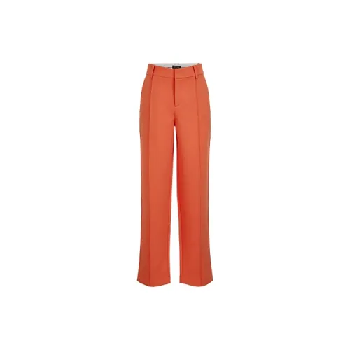 URBAN REVIVO Casual Pants Women's Orange Red