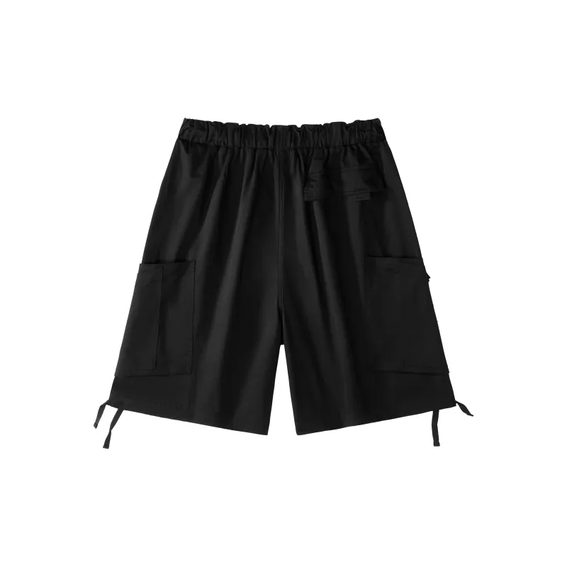 Coke Cargo Shorts Unisex Black-1