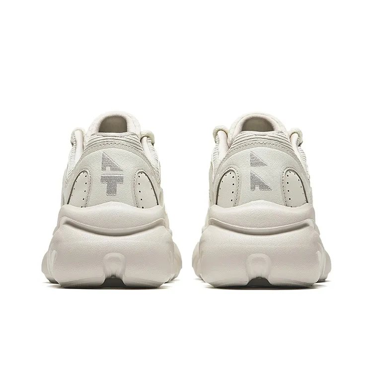 Anta Life Collection Wear resistant And Lightweight Low Top Casual Shoes Women's Ivory White-3