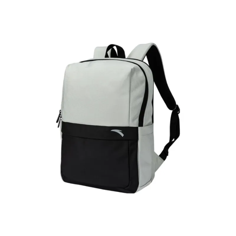 Anta Variety Training Collection Fabric Backpack Regular Unisex Black/Light Purple/Rifle Green-1