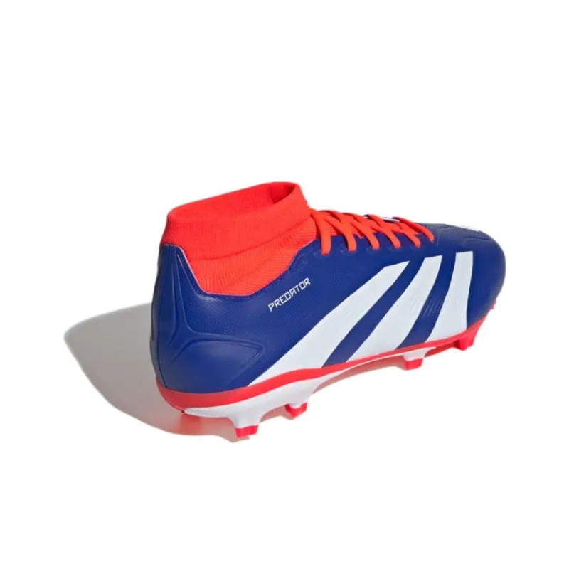 Adidas Predator League Sock Fg Lucid Blue Cloud White Solar Red-3