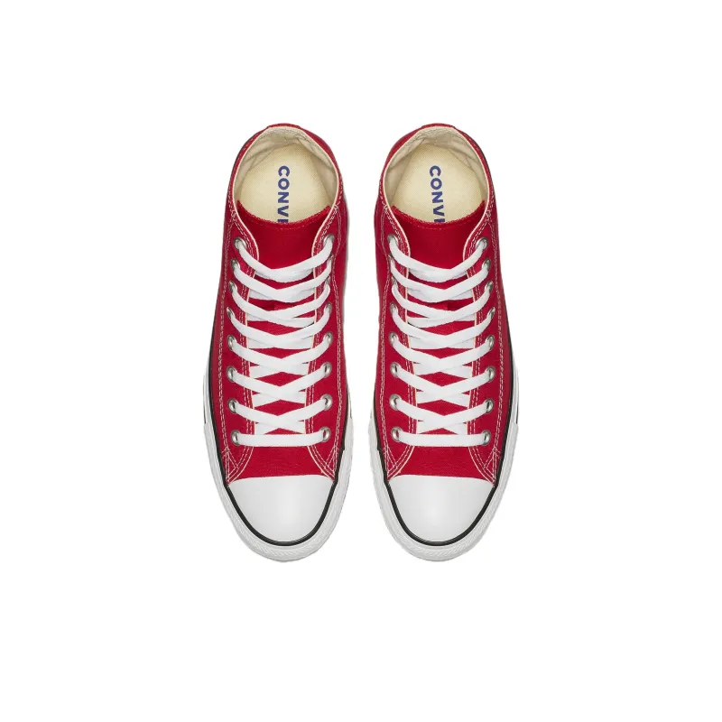 Converse Chuck Taylor All Star Anti Slip Wear Resistant High Top Canvas Shoes Unisex Red-3