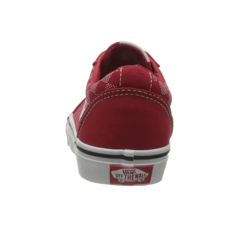 Vans Ward 'Checker Dot Red' Women's-5