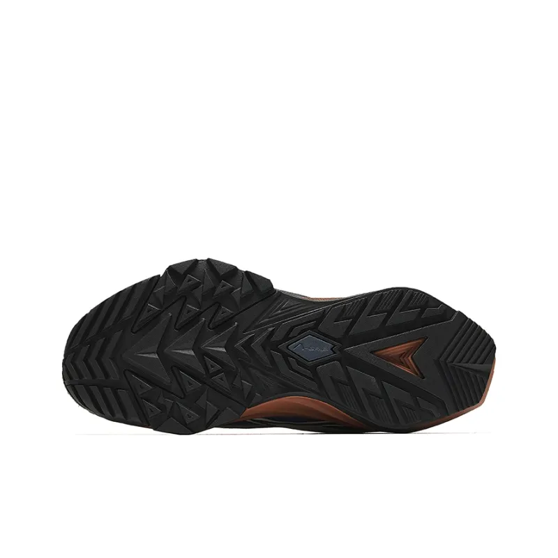 Anta Cushioned Anti-Slip Wear-Resistant And Water-Resistant Low-Top Running Shoes Men's Stone Gray-4