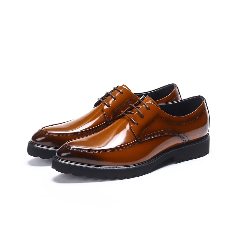 ASTON M.JAZZ Dress Shoes Men Low Top Black/Brown/Coffee-1