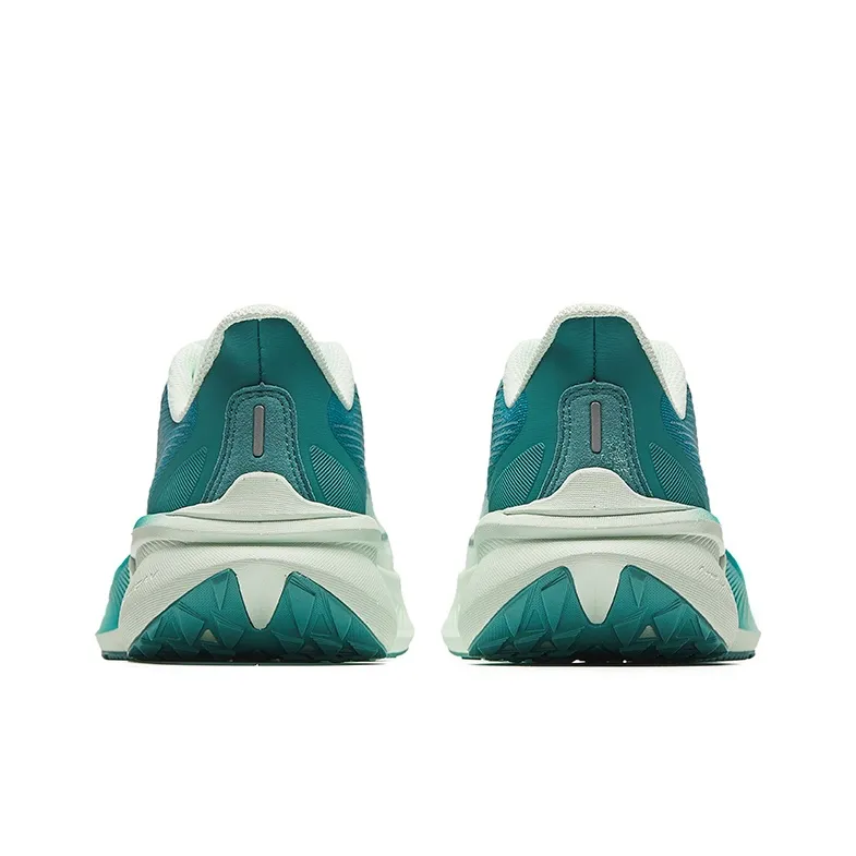 Anta Pentium Cushioning Abrasion Resistant Lightweight Low Top Running Shoes Women's Cool Green-3