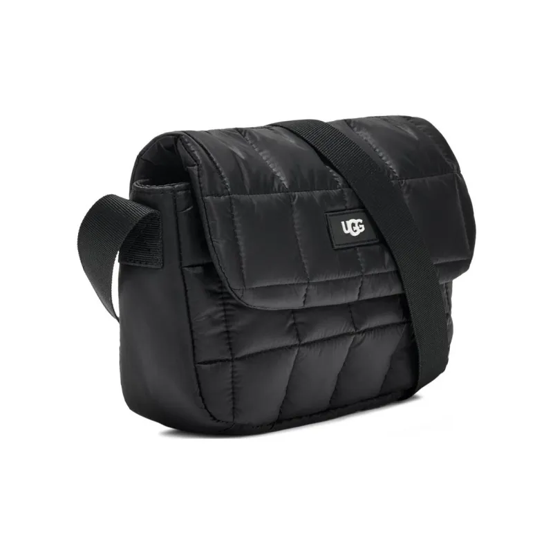 UGG Nylon Shoulder Bag Crossbody Bag Medium Size Women's Black-1
