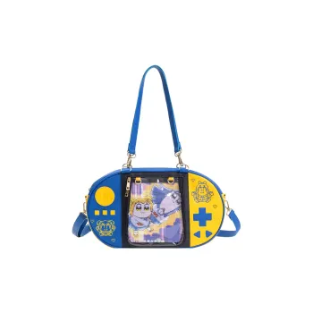 Crooked Melon Production Pu Crossbody Bag Shoulder Bag Commute Bag Handbag Crossbody Bag Unisex
