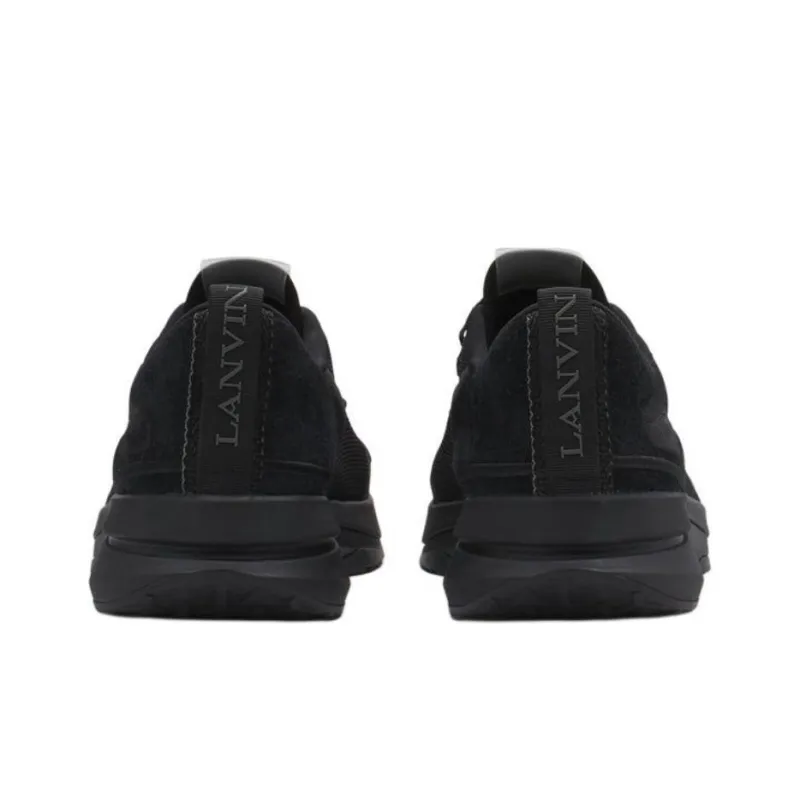 Lanvin LI Low Top Casual Shoes Men's Black-4