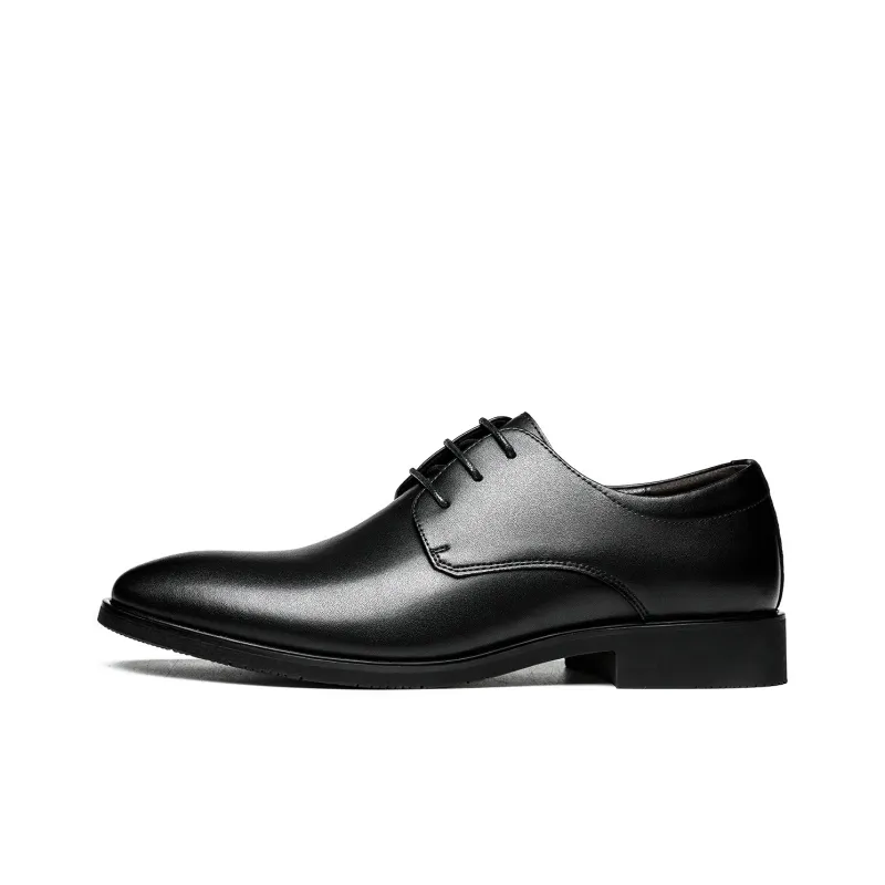 CHINT Dress Shoes Men Low Top Black/Brown-1