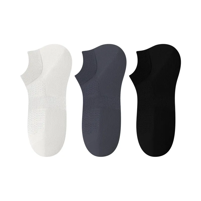 XXLLG No-Show Socks Men's 3 Pack-0