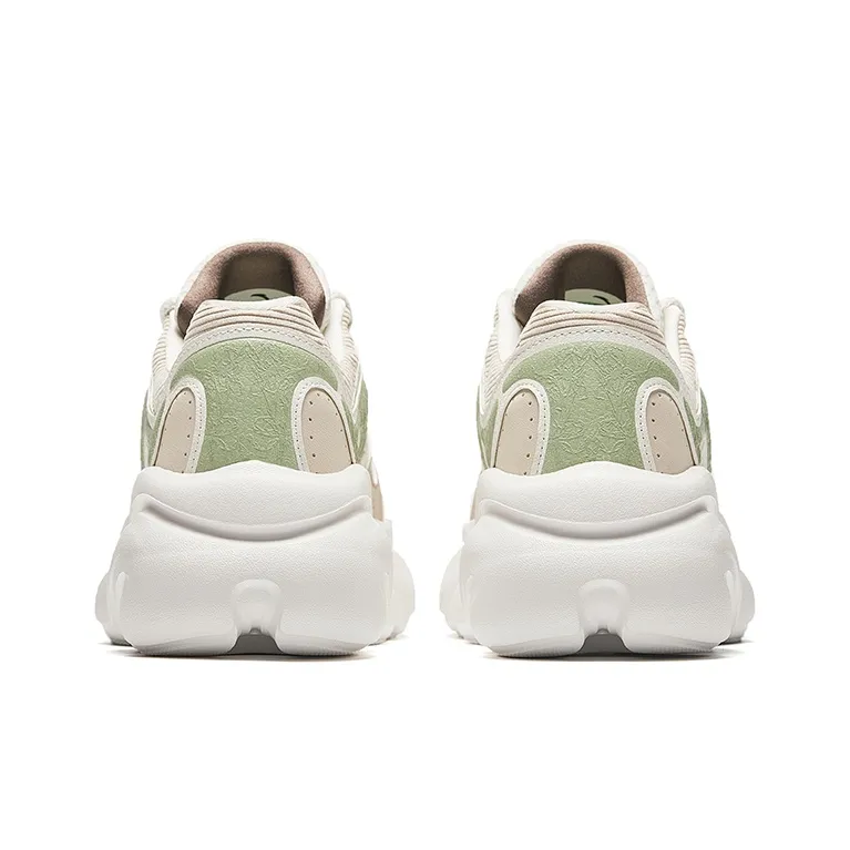 Anta Life Collection Wear resistant And Lightweight Low Top Casual Shoes Women's Chalk-3