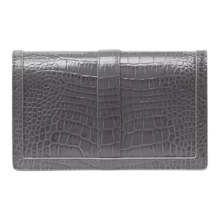 FANSIZHE Calfskin Crossbody Bag Shoulder Bag Women's Gray-2