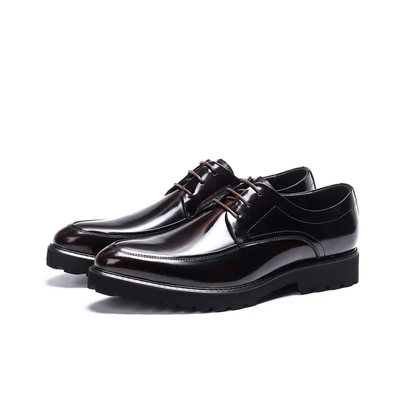 ASTON M.JAZZ Dress Shoes Men Low Top Black/Brown/Coffee-16