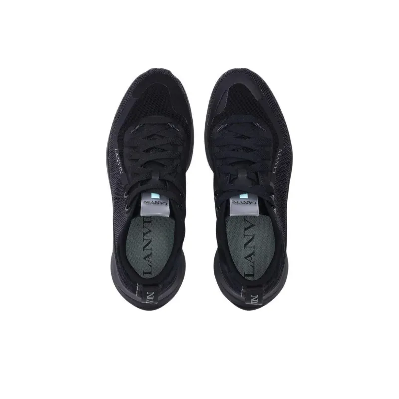 Lanvin LI Low Top Casual Shoes Men's Black-3