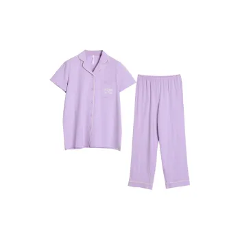 Red Beans At Home Pajama Set Women's