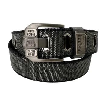 Mulinsen Nylon/Alloy Belt Unisex Width  3.8cm