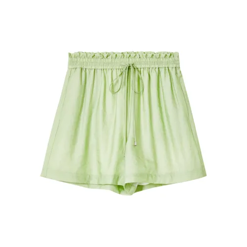 H'S Casual Shorts Women's Dewy Green