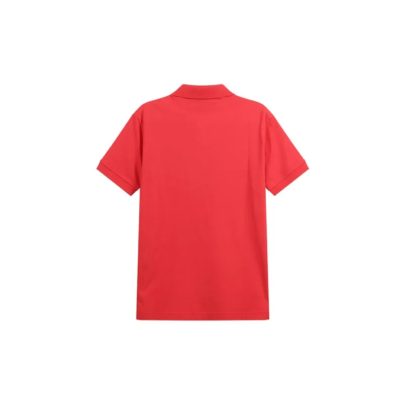 EMPORIO ARMANI SS24 Polo Shirt Men's Red-1