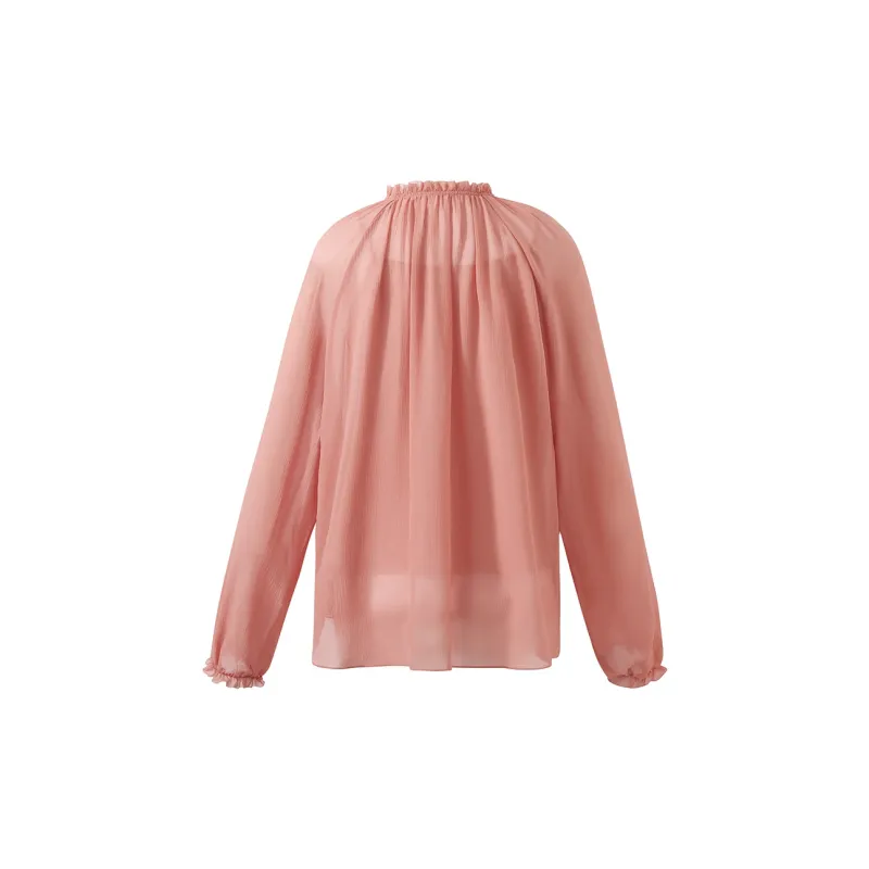 GOELIA Shirts Women's 15R Dark Pink-1