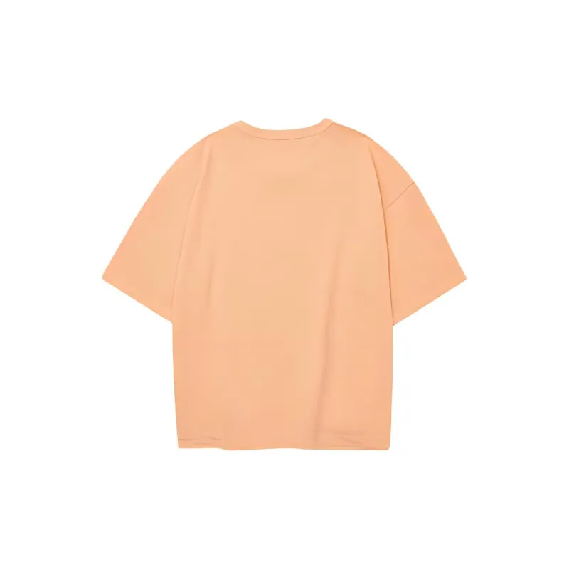 Skechers T Shirt Women's Coral Sand Orange-1