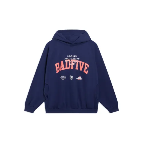 LINING Sweatshirts Men Deep Battleship Blue